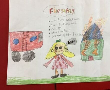 Fire safety posters